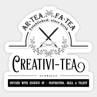 Creativi-tea Sticker